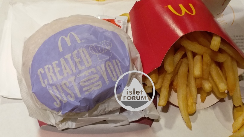 麥當勞脆香素菇包 mcdonald's veggie burger (4).jpg