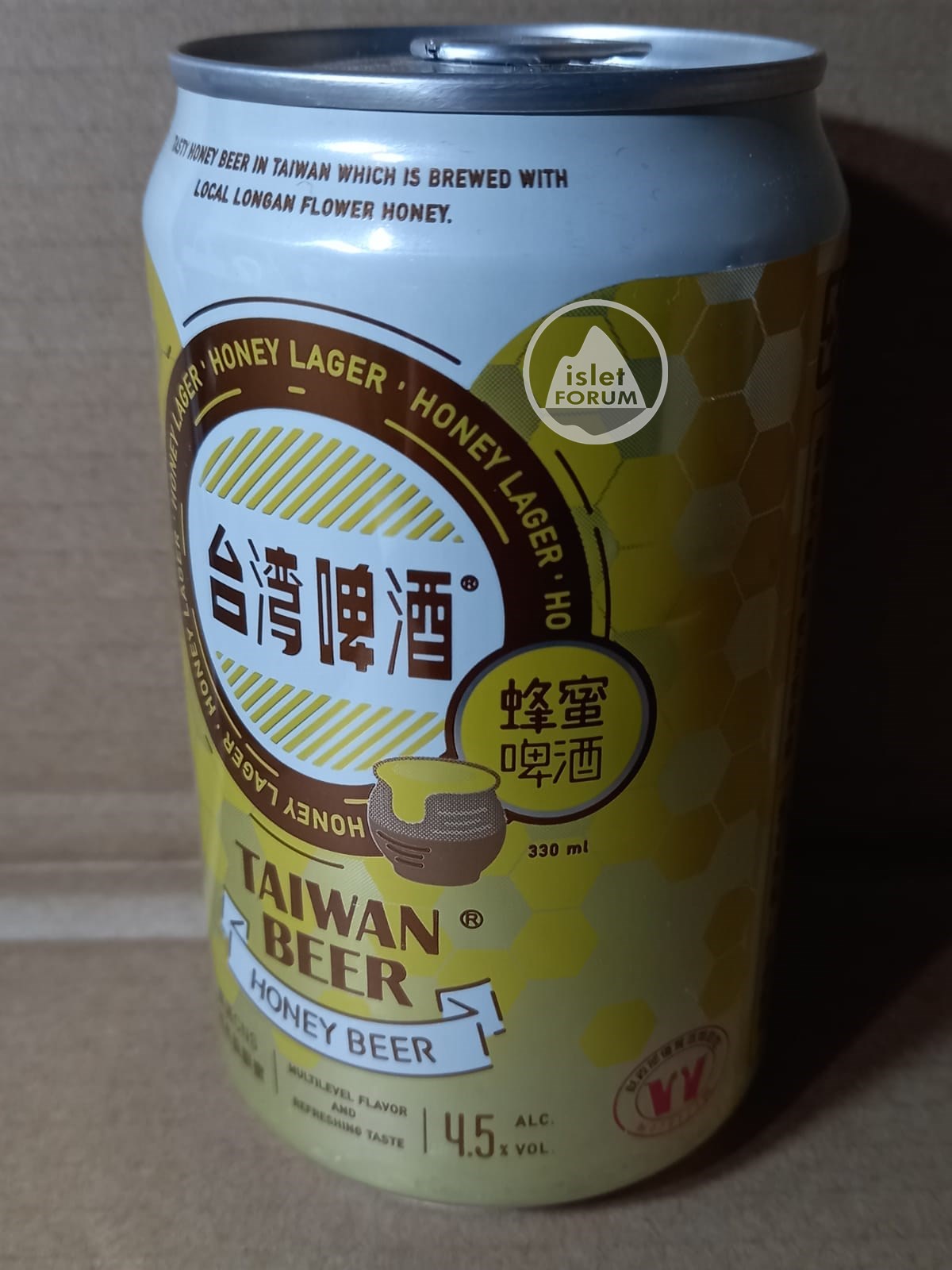 台灣啤酒，蜂蜜啤酒Taiwan Beer Honey Beer 4.5％.jpeg