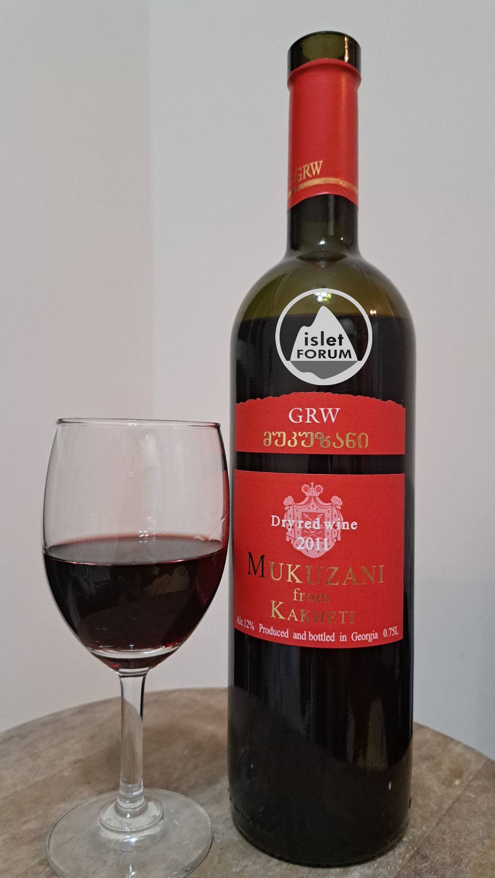 GRW winery Mukuzani Dry red wine 2011 from Kakheti  (1).jpg