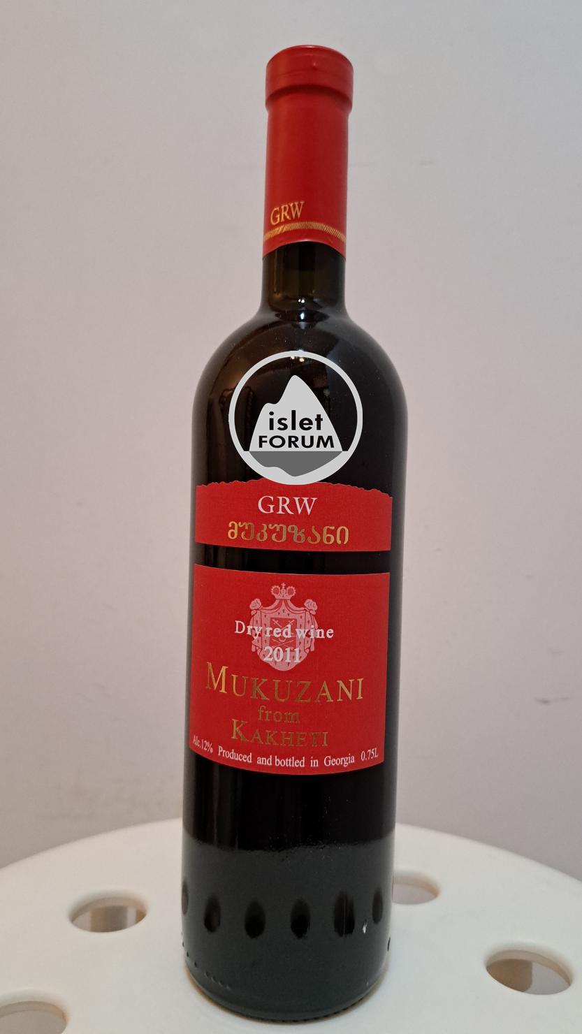 GRW winery Mukuzani Dry red wine 2011 from Kakheti - Georgian wine (1).jpg