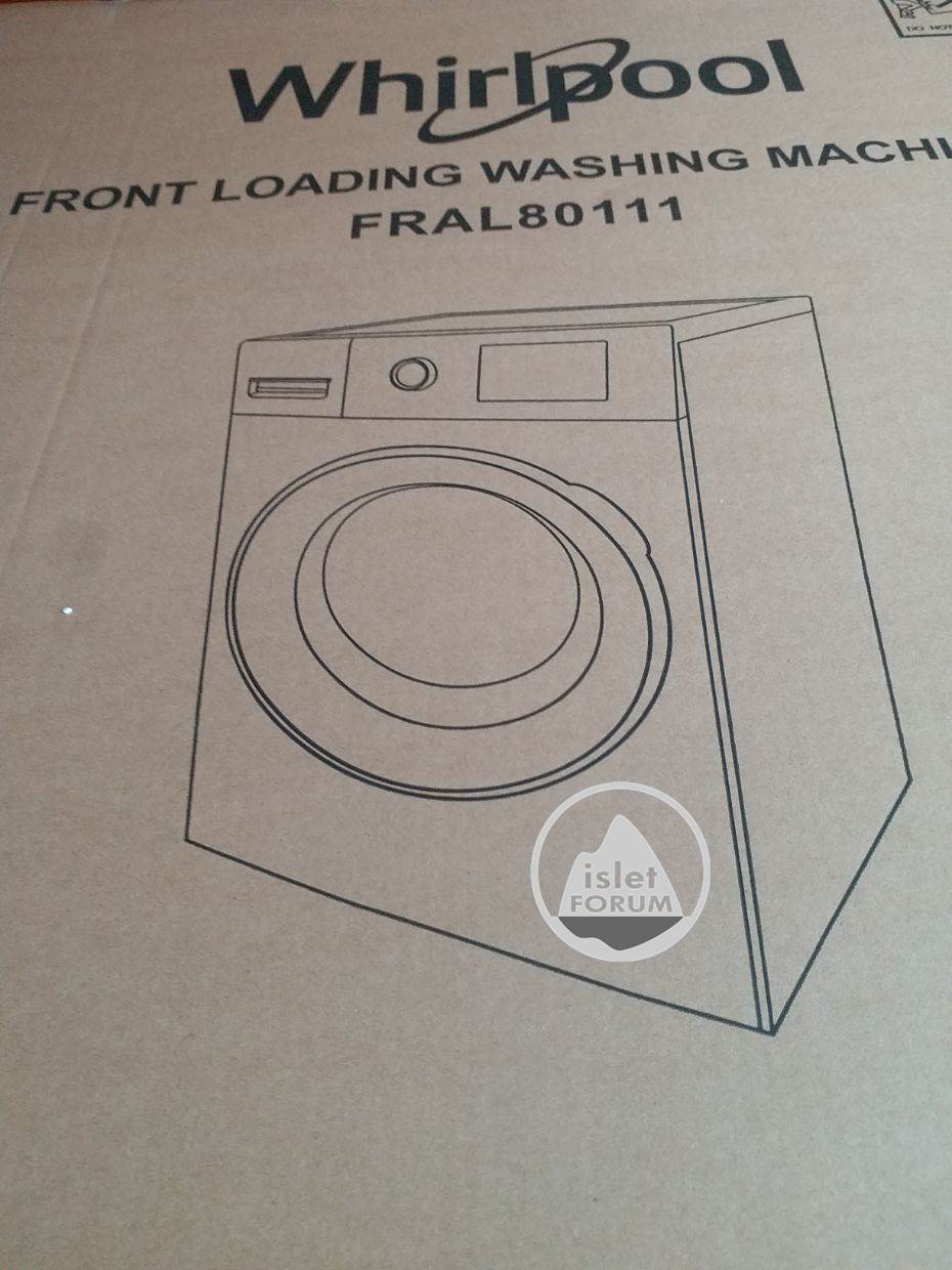 Whirlpool Front Loading Washing Machine惠而蒲洗衣機 (3).jpg