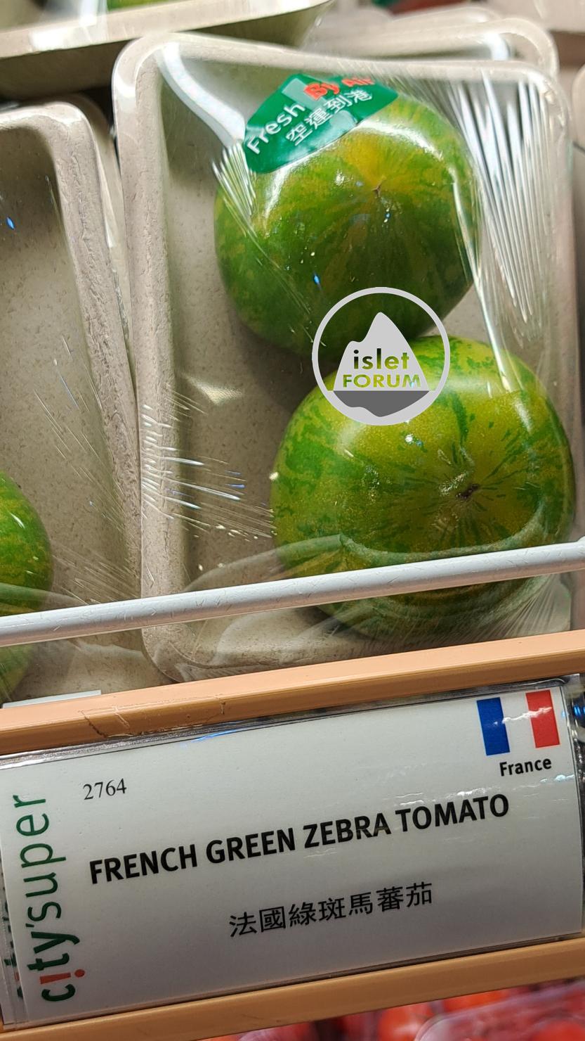 法國綠斑馬番茄（French Green Zebra Tomata），HK＄27.00。Citysuper 銅鑼灣.jpg